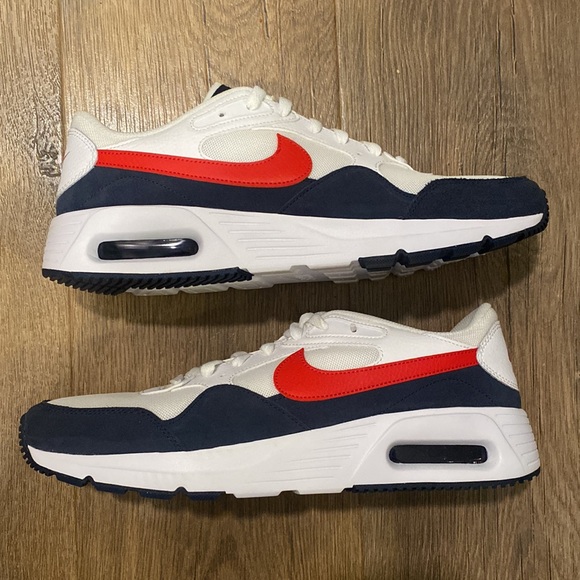 Nike || Air Max SC Sneakers - White University Red - Picture 2 of 15